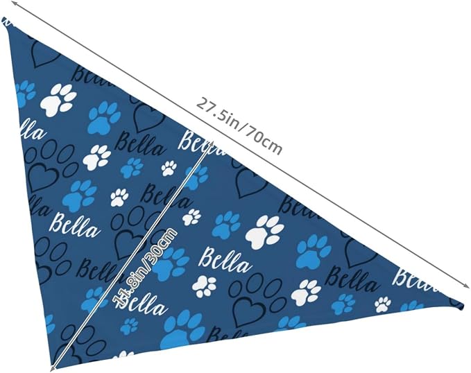 Custom Pet Scarf Personalized Dog Bandana - Image 6