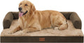 Orthopedic Dog Beds for Extra Large Dogs, Waterproof Egg Crate Foam XL Dog Bed by CasaPaw