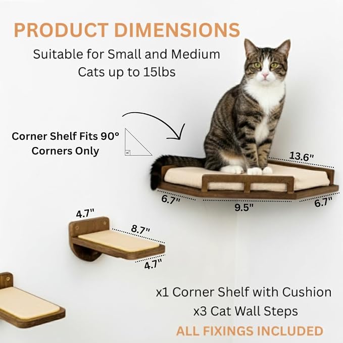 INICIO Cat Wall Shelves - Image 2