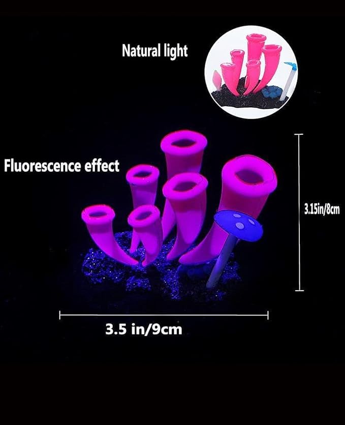 4 Pieces Aquarium Fish Tank Decorations - Image 7