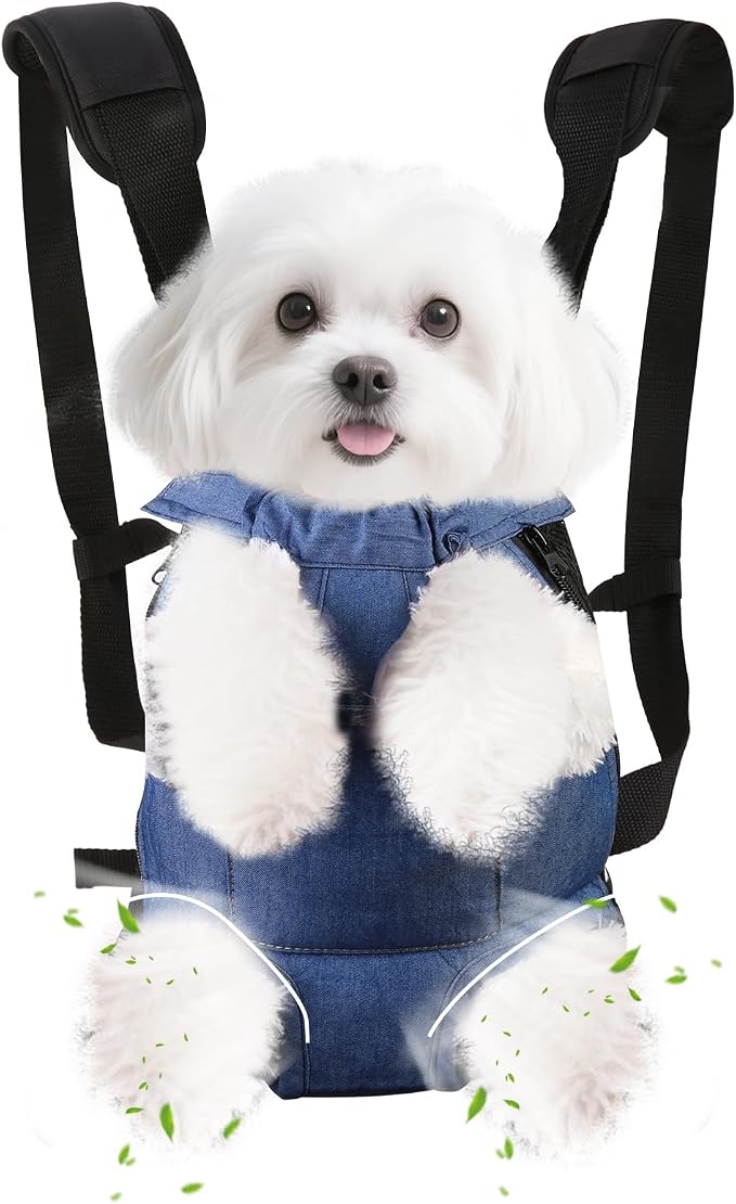 Inspack Dog Backpack Carrier/Cat Carrier, Adjustable Pet Front Carriers Travel by Inspack
