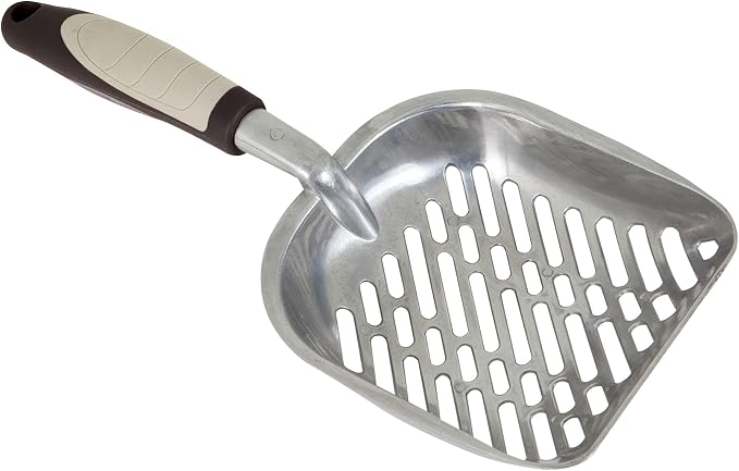 Petmate Metal Cat/Kitty Litter Scoop, Deep Shovel, Premium Non-Stick Large - Image 5