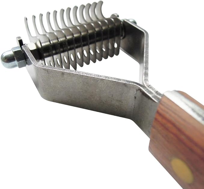 Mars Coat King Dematting Undercoat Grooming Rake Stripper Tool - Image 3