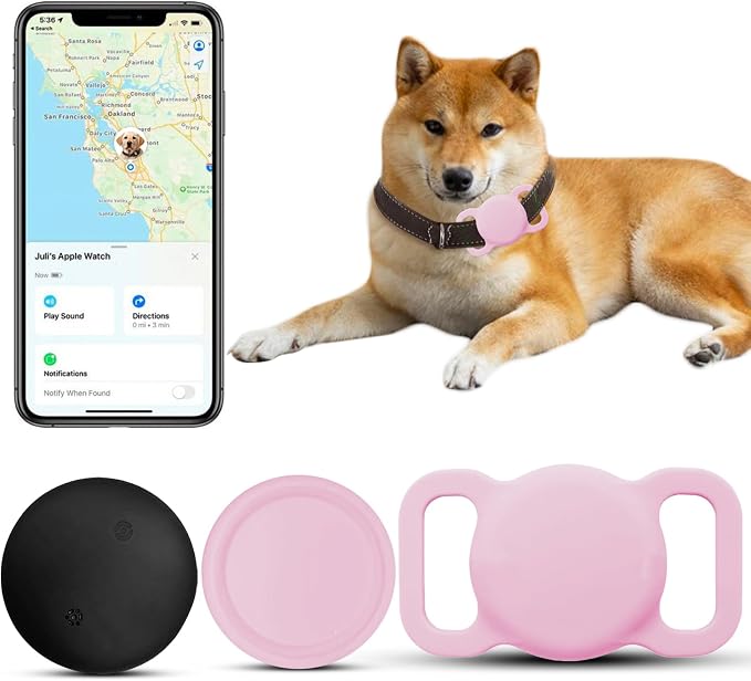 Smart Dog Tracker, Waterproof Pet Location Tracker, MFi Certificated Tracking by Veeind