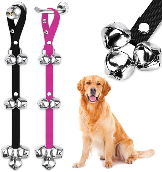 BLUETREE 2 Pack Dog Doorbells Premium Quality Training Potty Great Dog Bells by BLUETREE