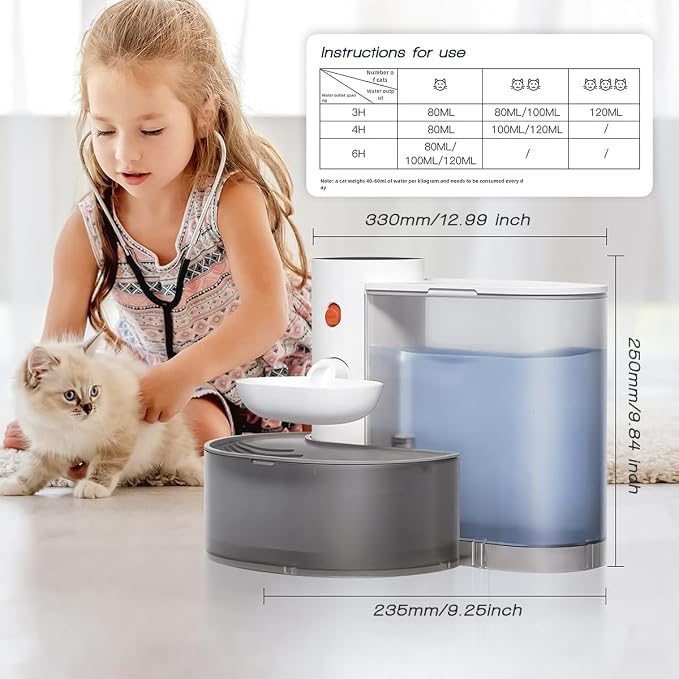 Smart Wireless Pet Water Fountain, 2025 Upgraded Pet Water Fountain No Filter - Image 6