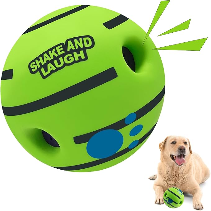 Dog Toys Ball, Interactive Dog Ball, Shaking by SHAKEANDLAUGH