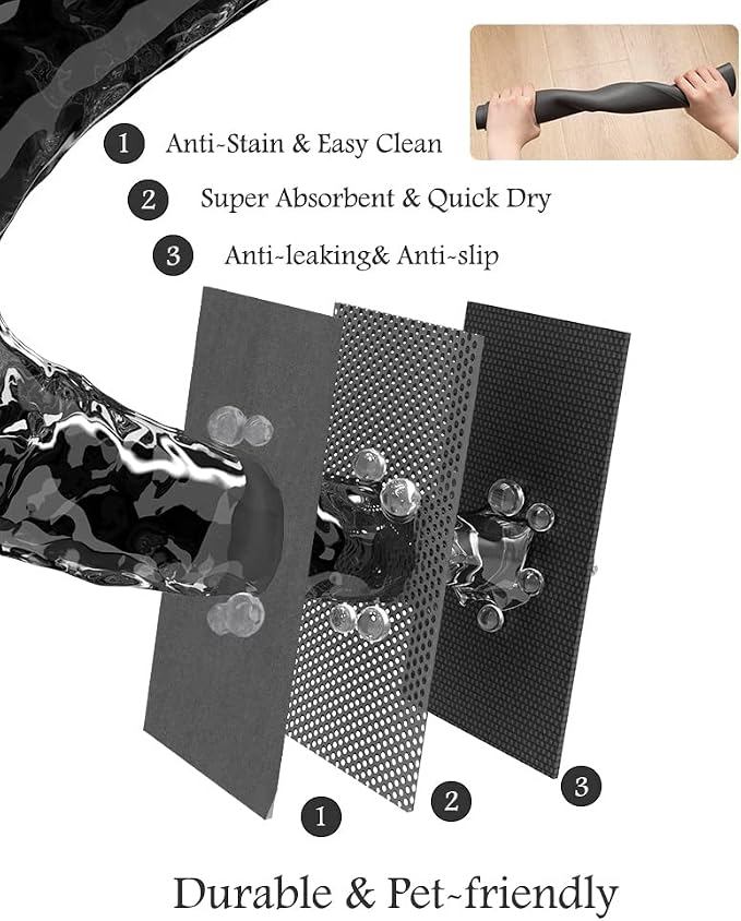 Pet Feeding Mat-Absorbent Dog Mat - Image 6