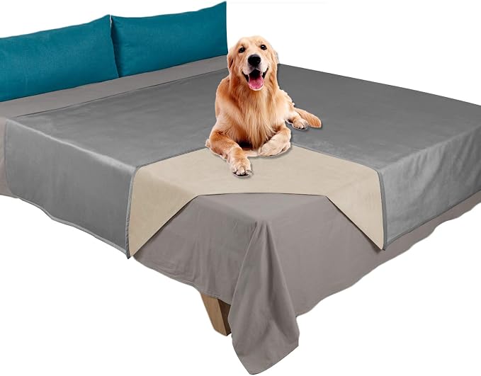 Ameritex Pet Bed Blanket Reversible 100% Waterproof Velvet Super Soft by Ameritex
