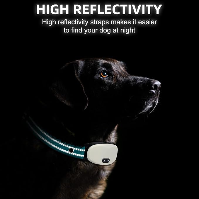 Collar Replacement Strap, Reflective Replacement Nylon Collar Strap Dog GPS - Image 2