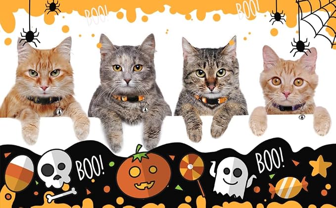 azuza 4 Pack Halloween Kitten Collars Breakaway - Image 4