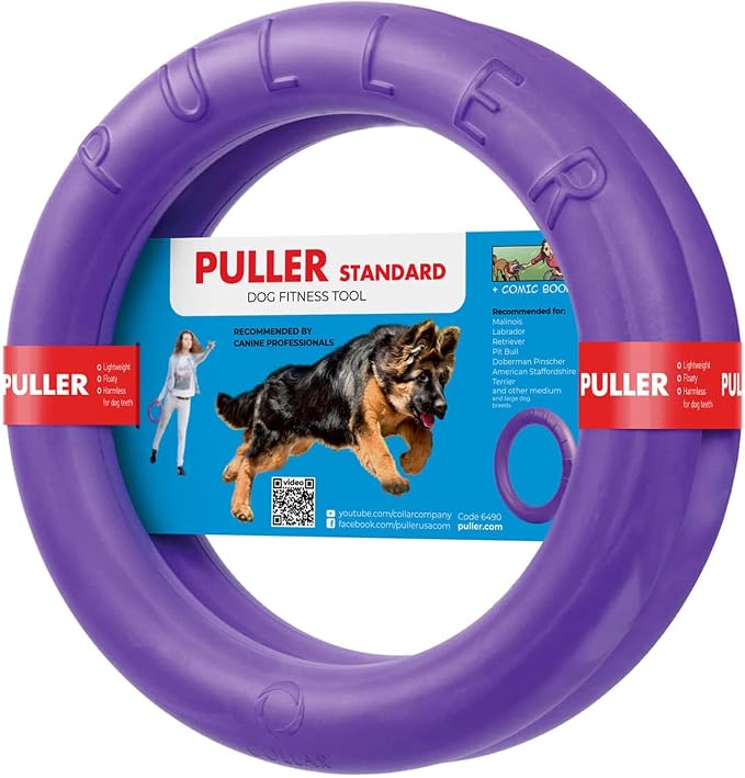 Puller Outdoor Dog Ring Toys by COLLAR