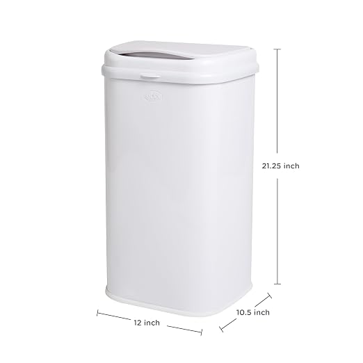 Ubbi Stainless Steel Venti Diaper Pail, Odor Locking, No Special Bag Required - Image 4