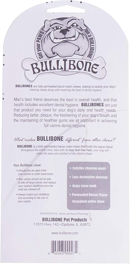 Bullibone Nylon Dog Chew Toy for Aggressive Chewers - Image 2
