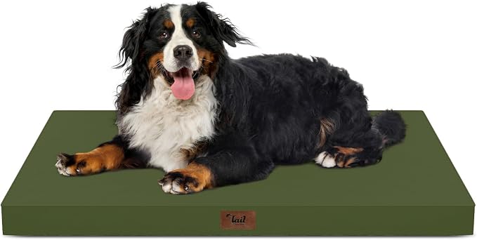 Outdoor Extra Large Dog Crate Bed, XXL Waterproof Dog Bed by TailStories