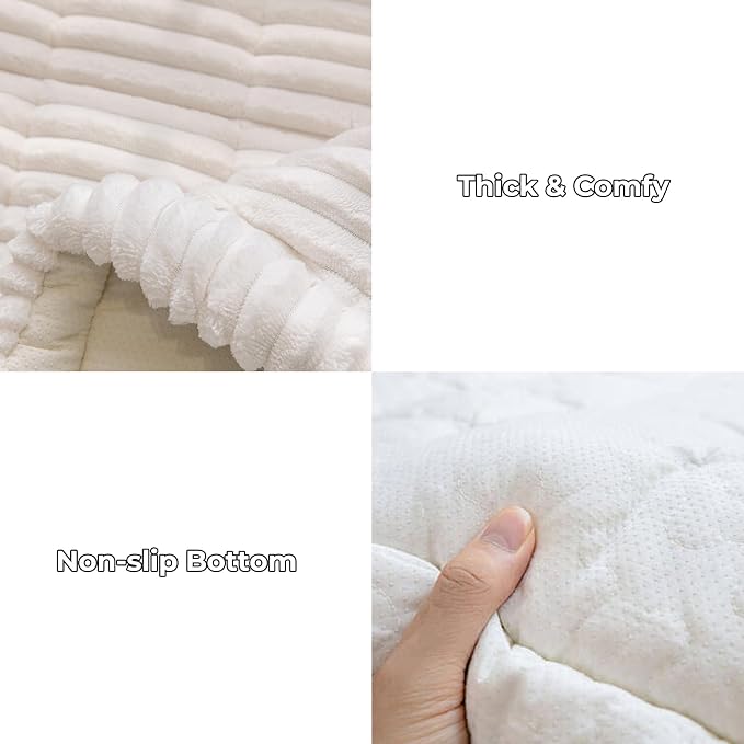 FUNNY FUZZY Pet Couch Covers for Sofa, Washable Dog Couch Cover Protector for - Image 3