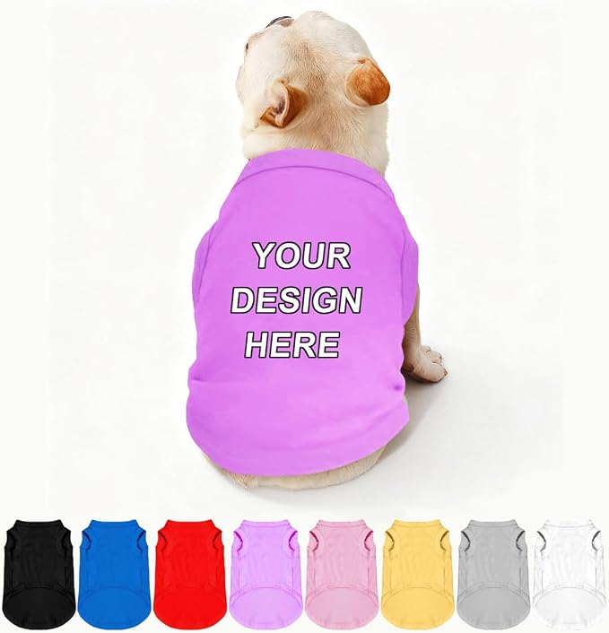 Custom Dog Shirt Pet Clothes Breathable Shirts by Plmoknijb