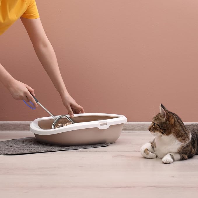 Sand Dipper Metal Cat Litter Scoop – Long Handle Cat Poop Scooper - Image 6