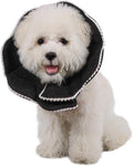 Adjustable Small Dog Cone, Soft Cat Recovery Cone Collar, Cute Cat Surgery by WZPET