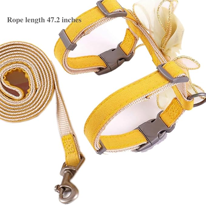 Adjustable Cat Harness with Leash and Bow-Tie, - Image 2