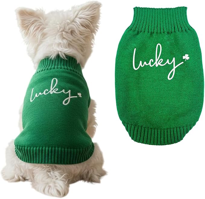 Personalized Dog Sweater, Custom Knit Sweater by GrewearFashion