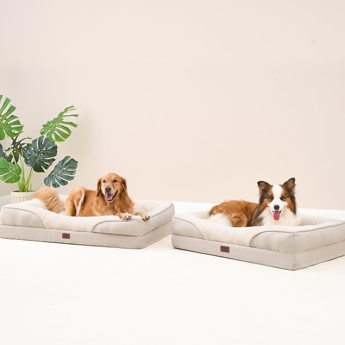 EHEYCIGA Orthopedic XL Dog Bed for Large Sized Dog, Waterproof Liner & Washable - Image 9