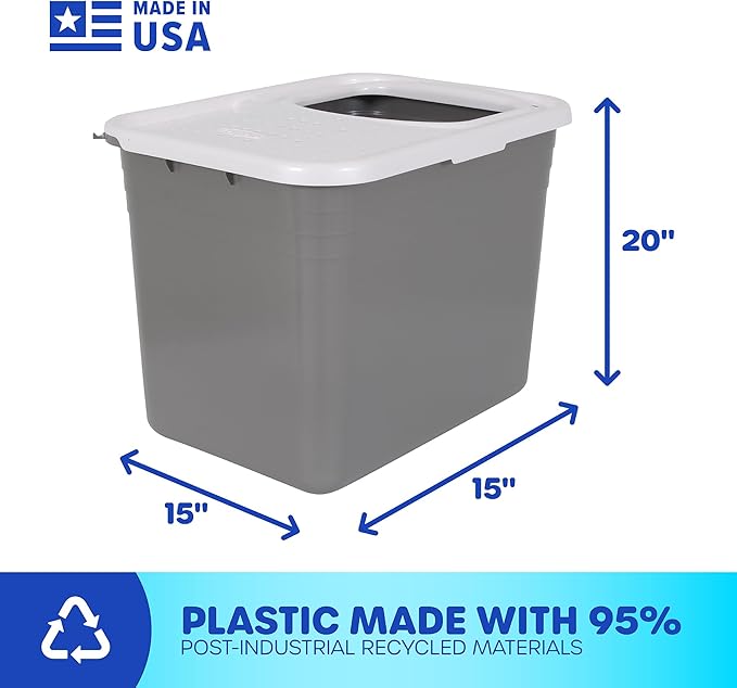 Petmate Enclosed Cat Litter Boxes - Image 10