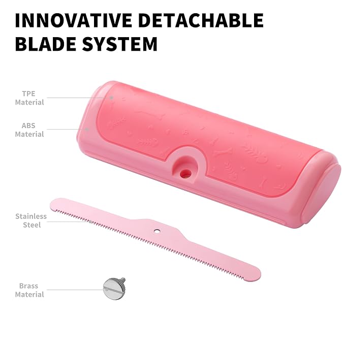 Cat & Small Pet Deshedding Brush & Shedding Blade, Gentle Undercoat Grooming - Image 7