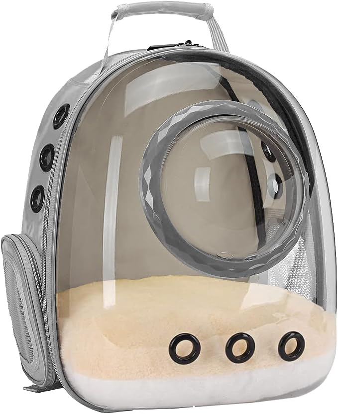 Bubble Cat Carrier Backpack, Transparent Pet Carrier Backpack by ORIZZP