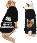 Custom Dog Hoodie Add Your Design Soft & Warm Personalized Photo Text Logo Name by Custom