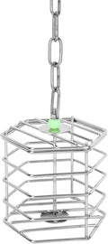 Stainless Steel Bird Suet Feeder Cage by Unknown