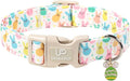 Easter Day Dog Collar, UP URARA PUP Easter Bunny Adjustable Pet Collar by UPURARAPUP