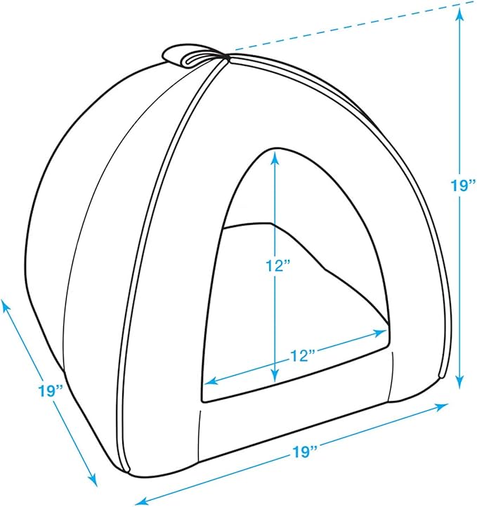 Best Pet Supplies Dog House Bed Crate Mat Tent Indoor Round Soft Plush - Image 6