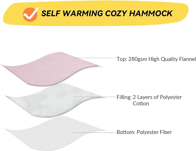 Patas Lague Cat and Dog Hammock Bed - Image 4