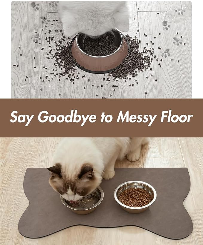 Absorbent Dog Food Mat-Dog Cat Mat - Image 3