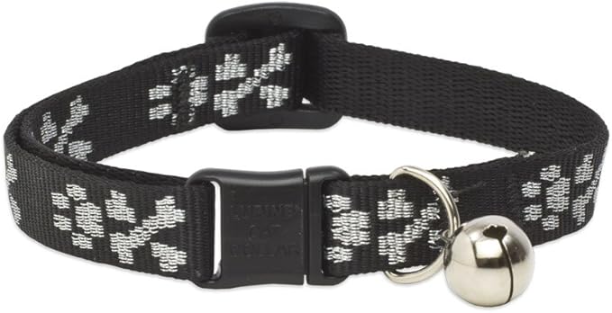 LupinePet Originals 1/2" Bling Bonz Cat Safety Collar by LupinePet