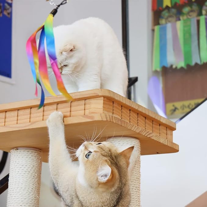 LASOCUHOO Cat Wand Toys Refills, Cat Wand Replacement - Image 2