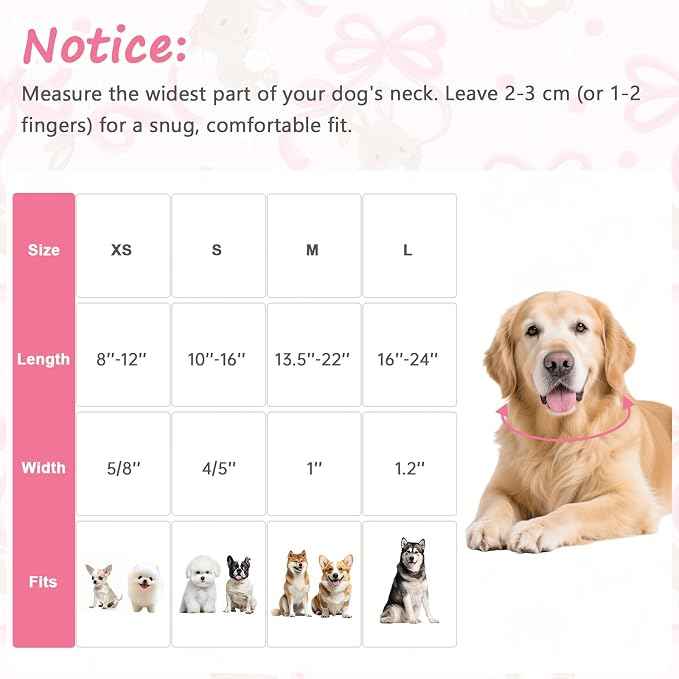 Easter Dog Collar, Spring Pink Dog Collar