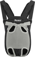 Pawaboo Pet Carrier Backpack, Adjustable Pet Front Cat Dog Carrier Backpack by Pawaboo