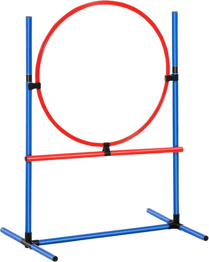 VEVOR Dog Agility Course Backyard Set, 2 Tunnels - Image 4