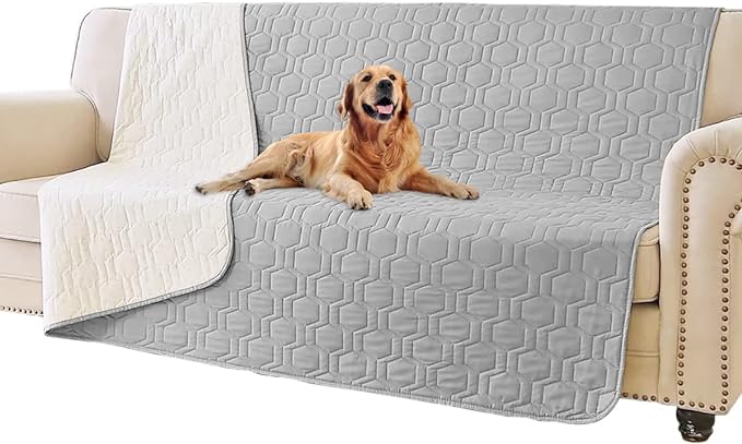 Waterproof and Anti-Slip Dog Bed Cover and Pet Blanket Sofa Pet Bed Mat ，car by TcksstexFauxFurDogBedCover