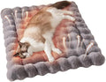 Self-Warming Cat Bed, Plush Faux Fur Pet Bed Mat by COZYHOMECHICSTYLE