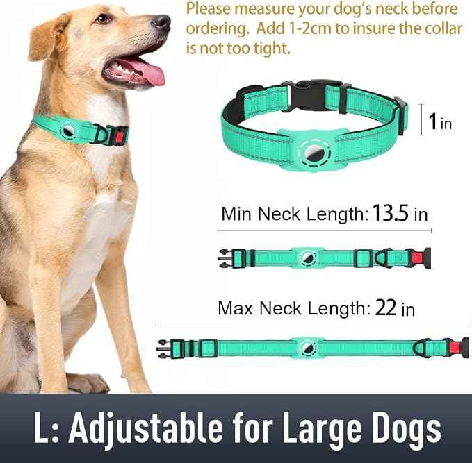 Airtag Dog Collar with AirTag Holder