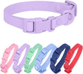 Waterproof Dog Collar Soft Rubber Dog Collar by PLOJOP