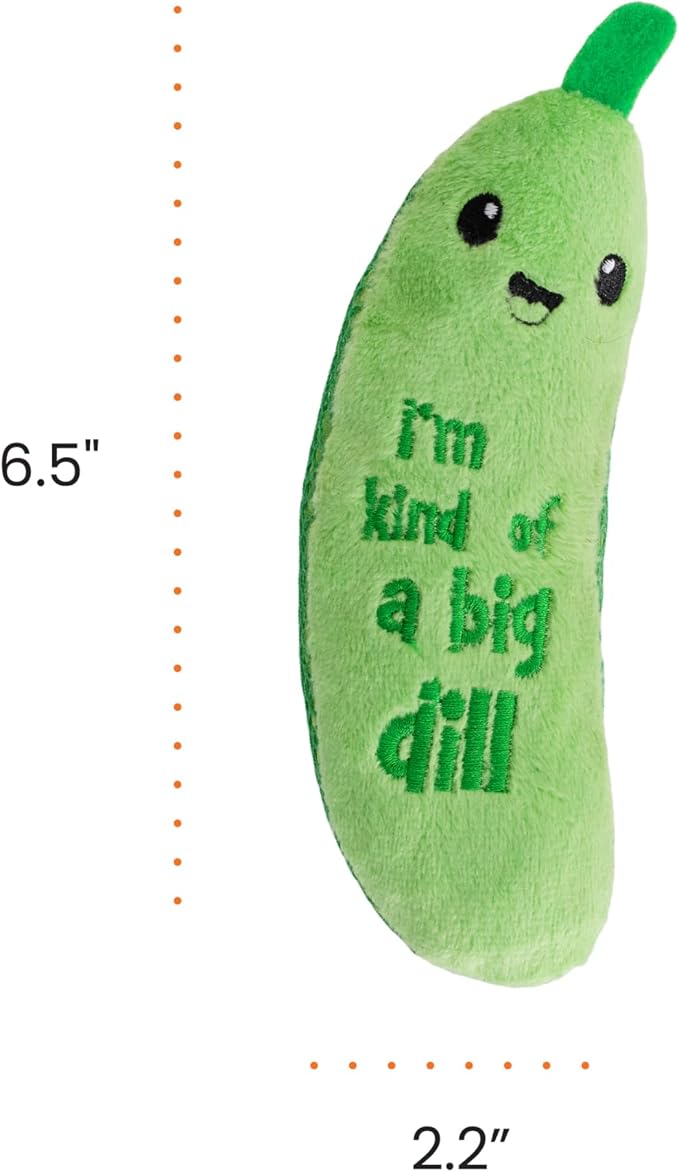Catstages Crunchy Pickle Kicker Cat Toy – Plush Crinkle Toy - Image 9