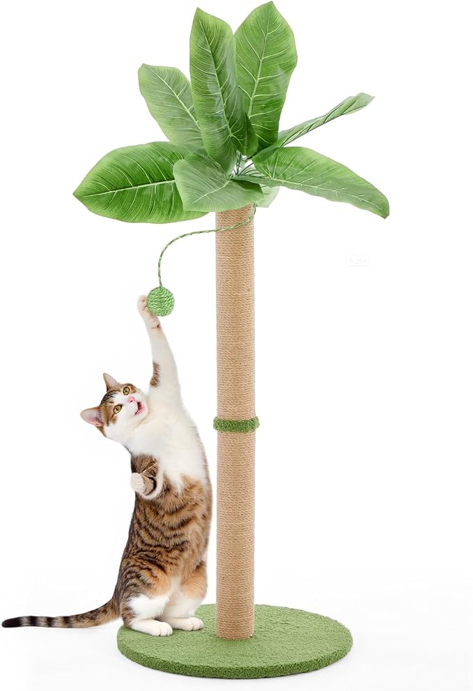Cat Scratching Post 33 Inch, Cat Tree - Image 6