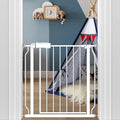 29-34 Inch Wide Baby Gate for Stairs Dog Gate Indoor Pressure Mounted No Drill by FlowerFrail
