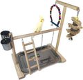 Hamiledyi Parrot Playground Bird Play Stand Play Gym by Hamiledyi