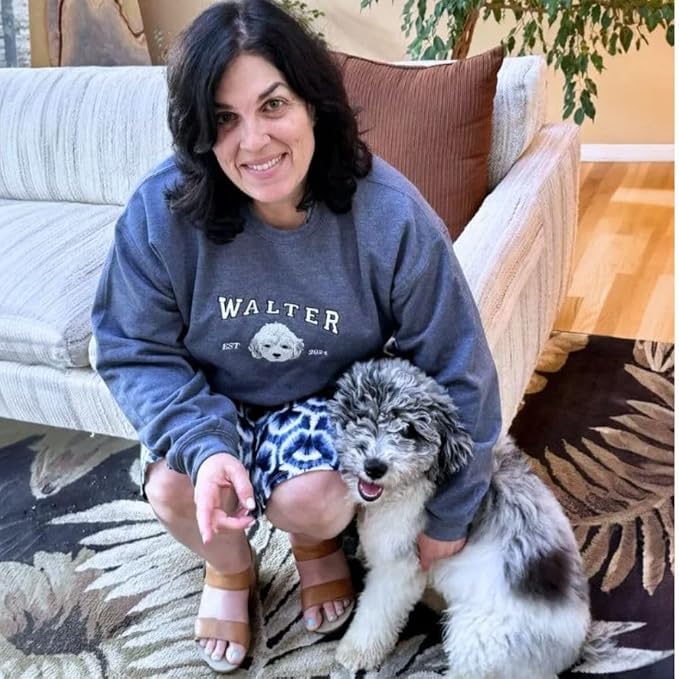 COUPLEHOODIES Custom Dog Portrait Sweatshirt from Photo – Personalized Pet - Image 7