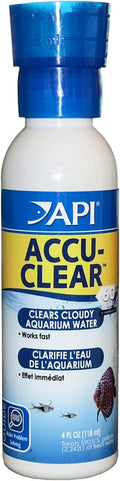 API ACCU-CLEAR Freshwater Aquarium Water Clarifier 4-Ounce Bottle by API